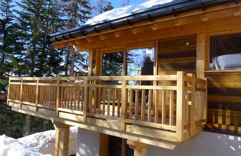 terrasse du chalet