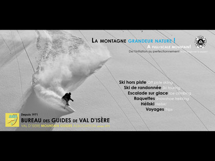Flyer des Guides de Val-d'Isère